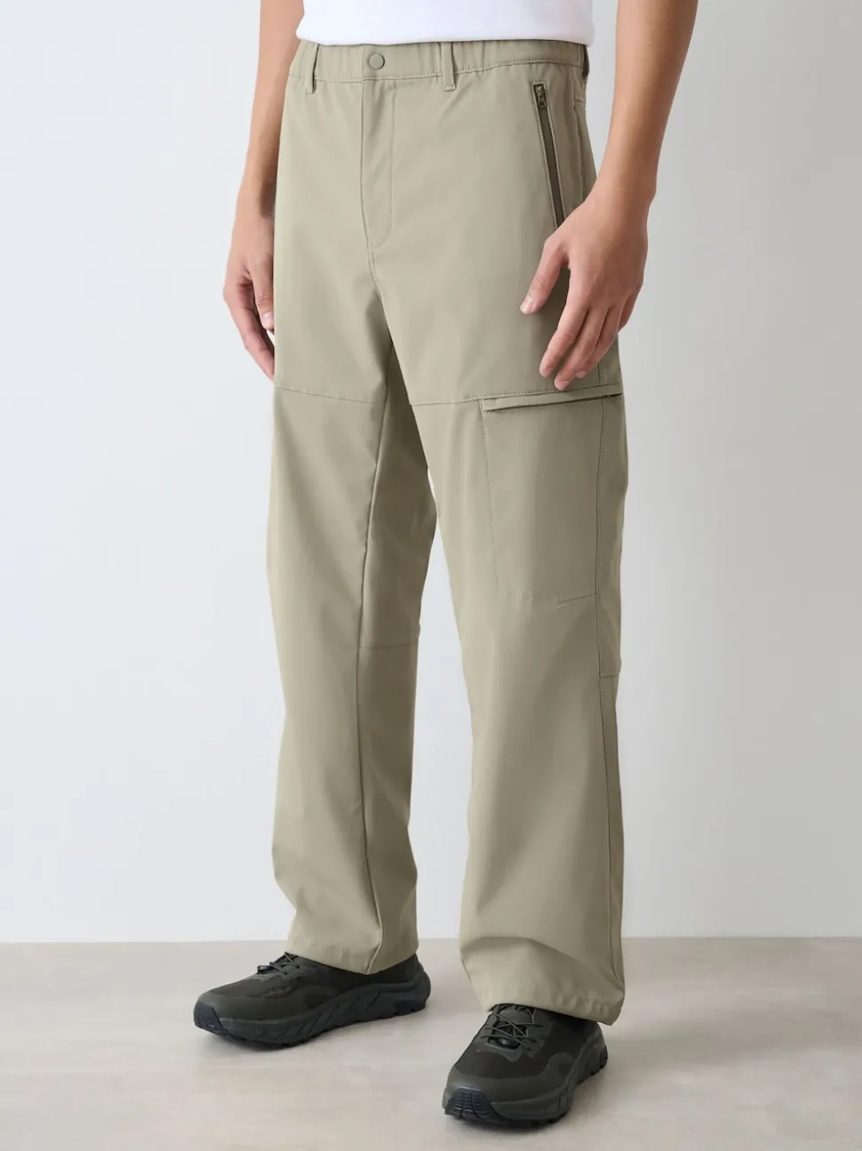 Stone Straight Fit ThermoGen Cargo Trousers