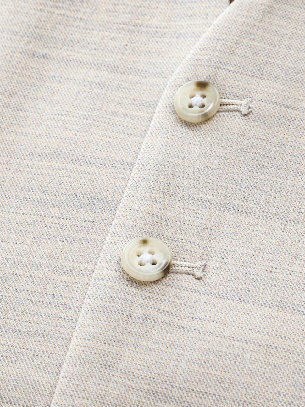 Stone Textured Suit Waistcoat