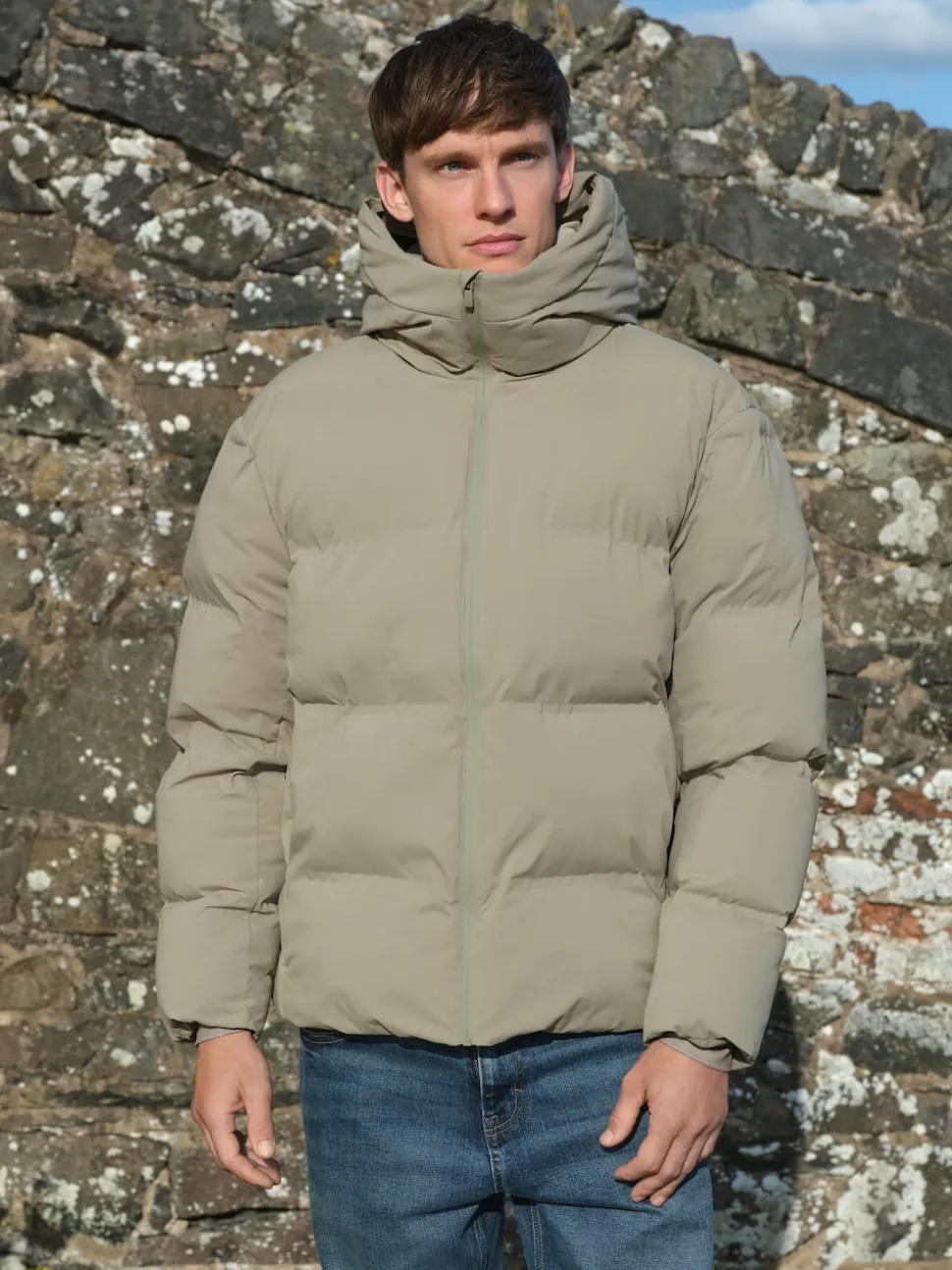 Stone ThermoGen Shower Resistant Puffer Jacket