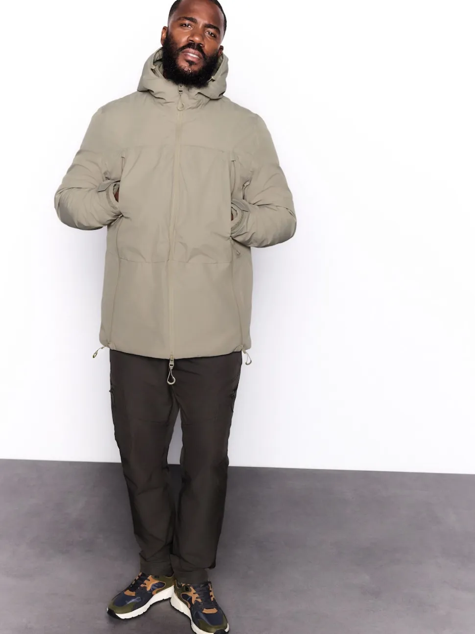 Stone ThermoGen Shower Resistant Wadded Jacket
