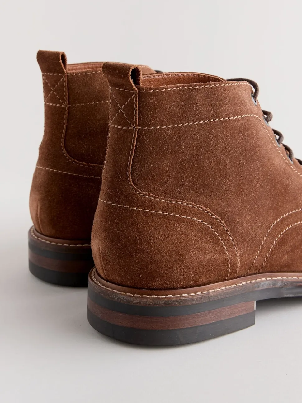 Stone Toecap Leather Boots