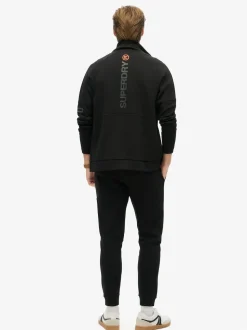 Superdry Black Tech Tapered Joggers