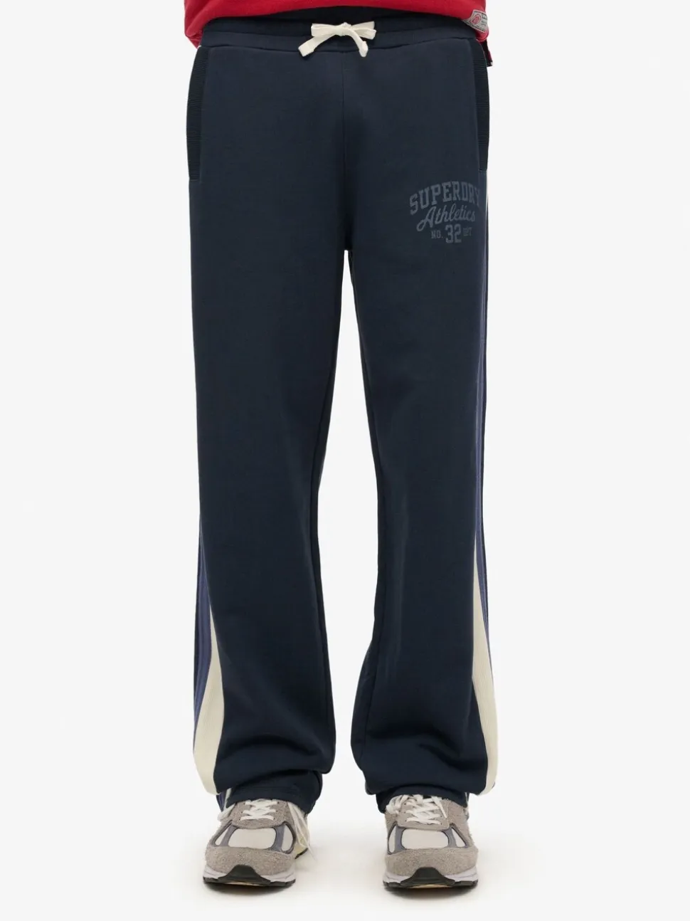 Superdry Blue Athletic Essentials Straight Leg Joggers