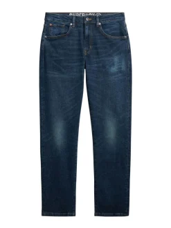 Superdry Blue Vintage Slim Straight Jeans