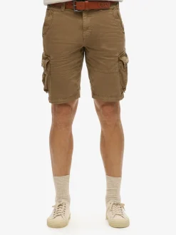Superdry Brown Core Cargo Relaxed Fit Shorts