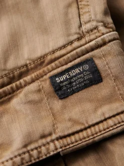 Superdry Brown Core Cargo Relaxed Fit Shorts