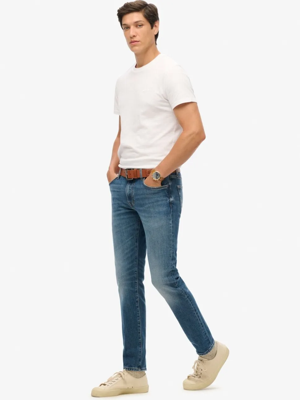 Superdry Buck Blue Vintage Slim Jeans