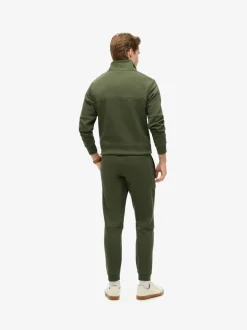 Superdry Dark Moss Green Tech Tapered Joggers