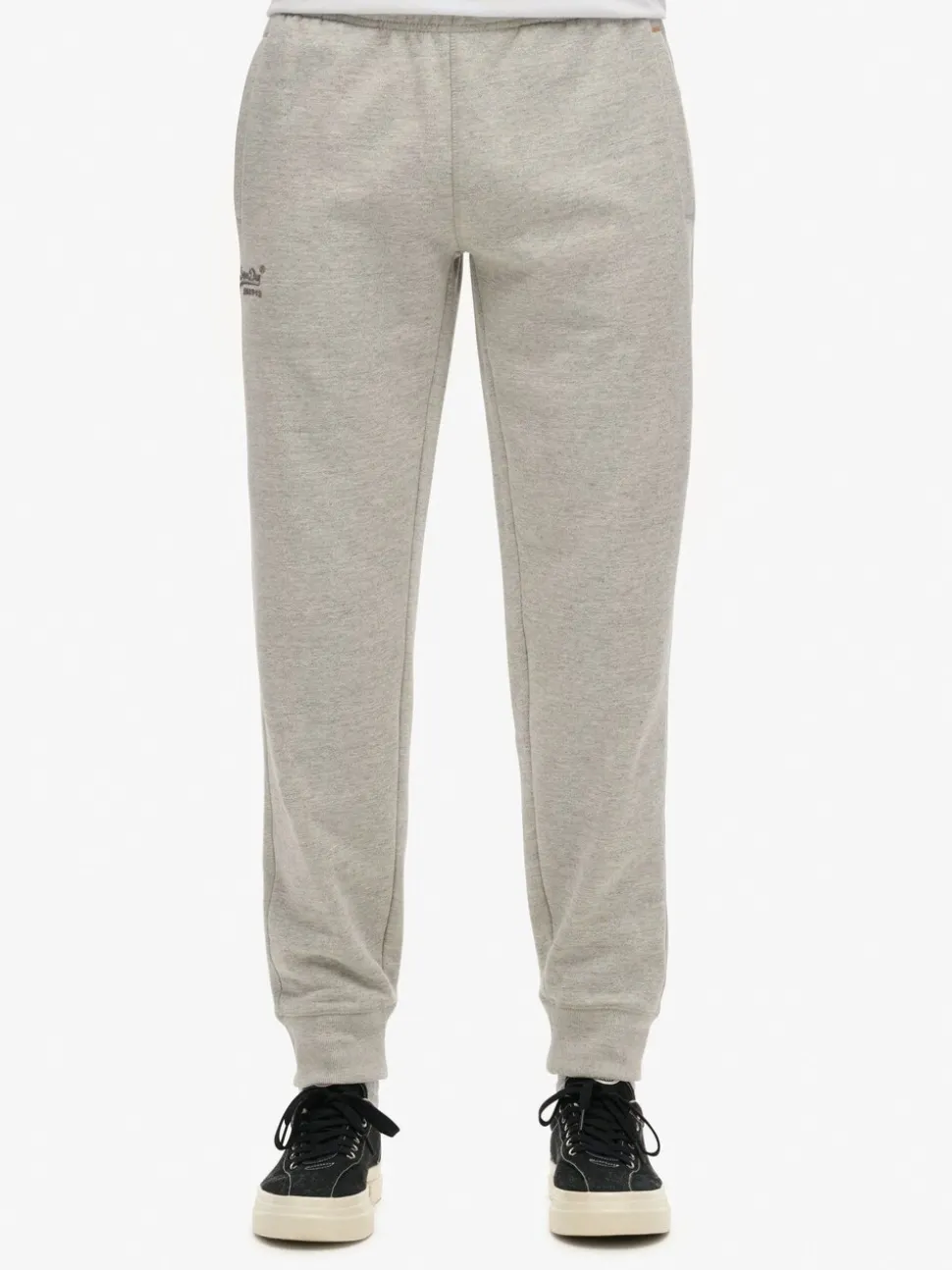 Superdry Light Grey Marl Essential Logo Joggers