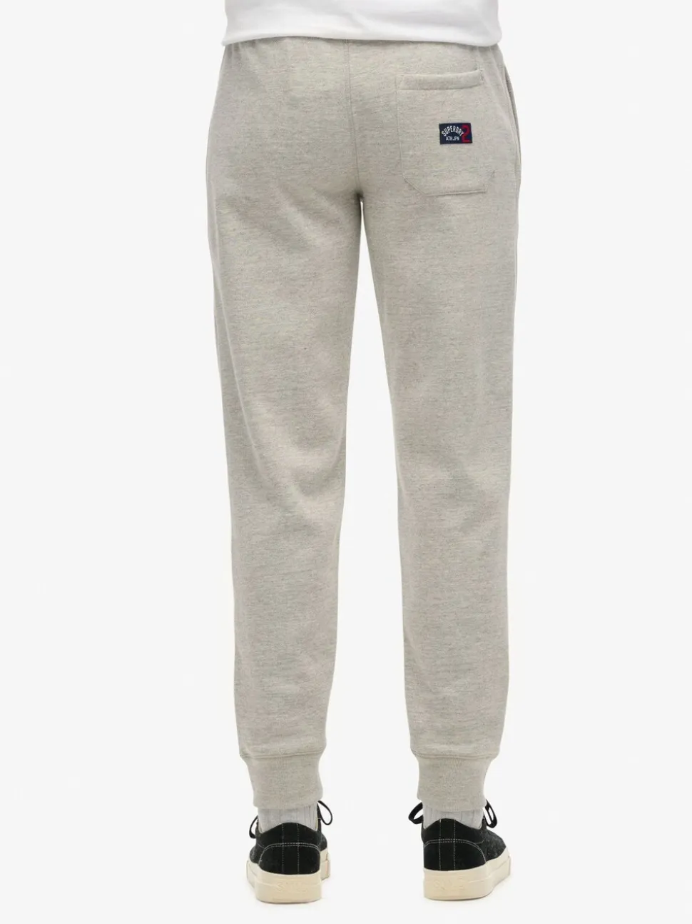 Superdry Light Grey Marl Essential Logo Joggers