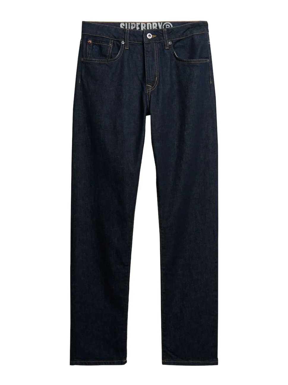 Superdry Navy Blue Vintage Slim Straight Leg Jeans