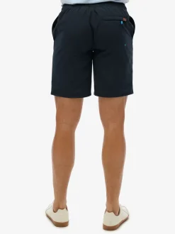 Superdry Navy/Turquoise Classic 19 Logo Board Shorts