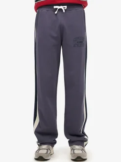Superdry Purple Athletic Essentials Straight Leg Joggers