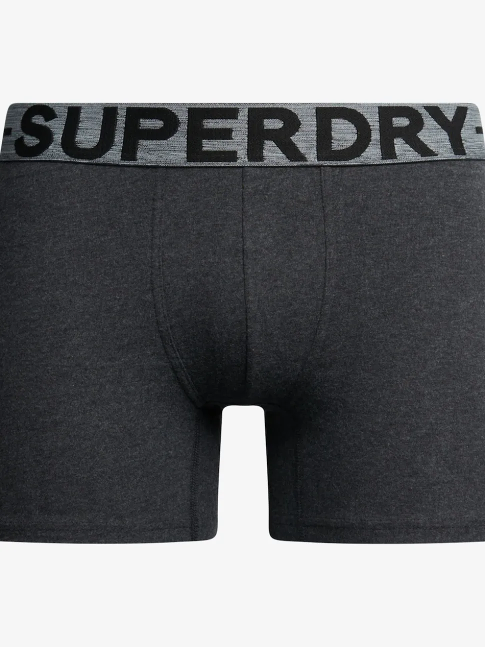 Superdry Raven Black Marl Boxers Triple Pack