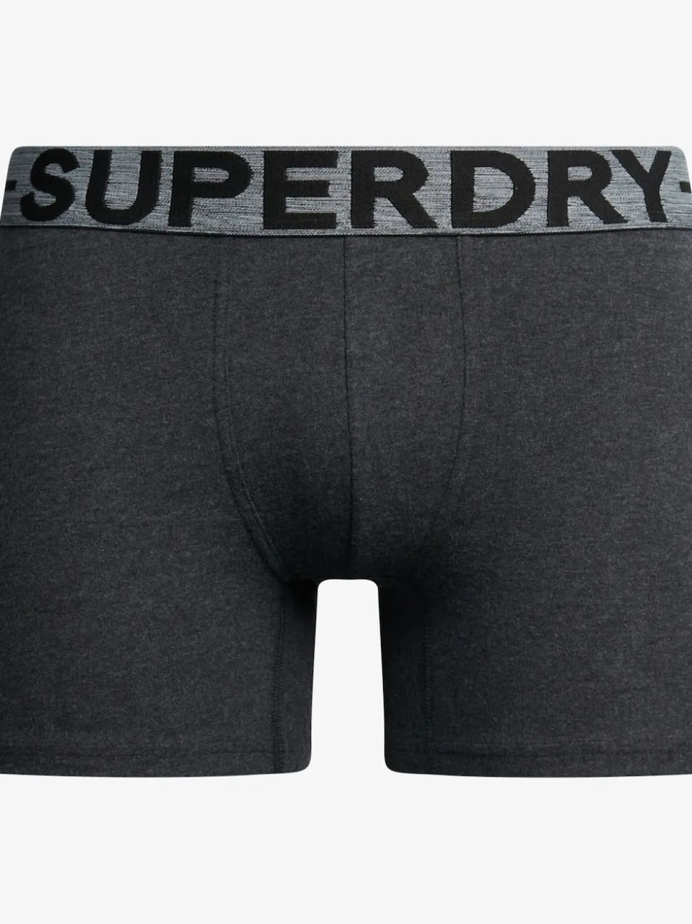 Superdry Raven Black Marl Boxers Triple Pack
