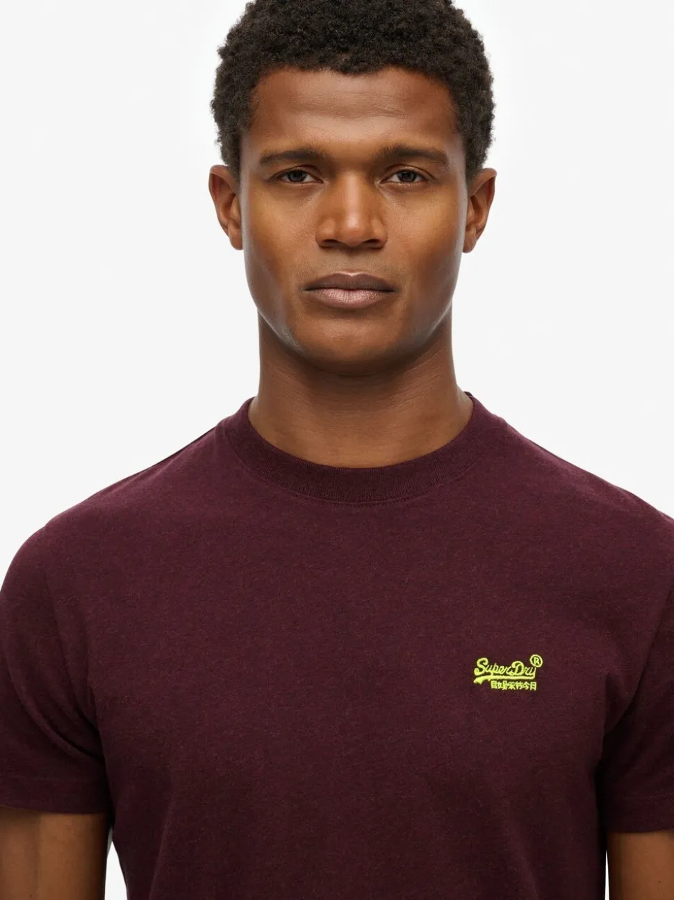 Superdry Red Essential Short Sleeve Embroidered T-Shirt