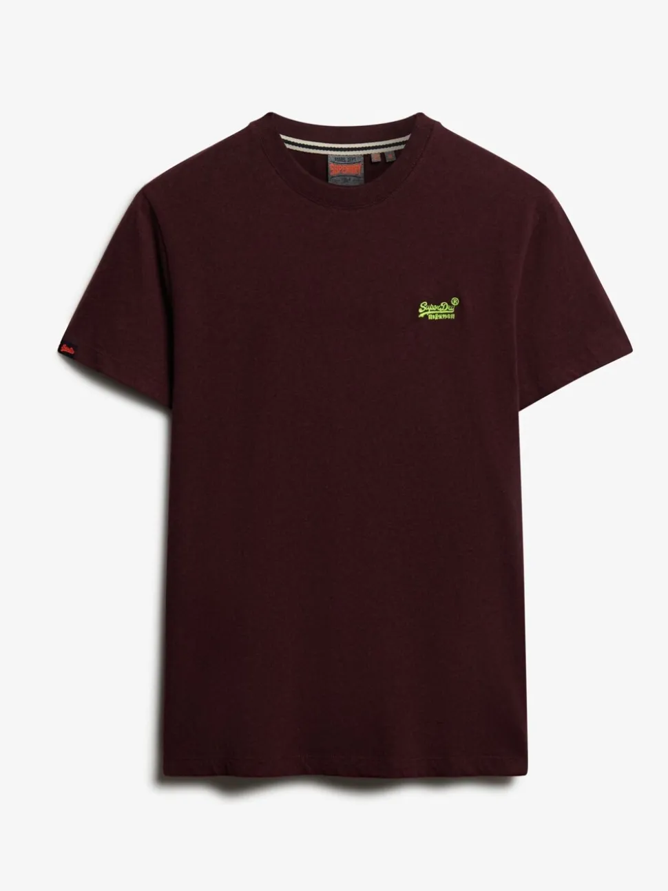 Superdry Red Essential Short Sleeve Embroidered T-Shirt