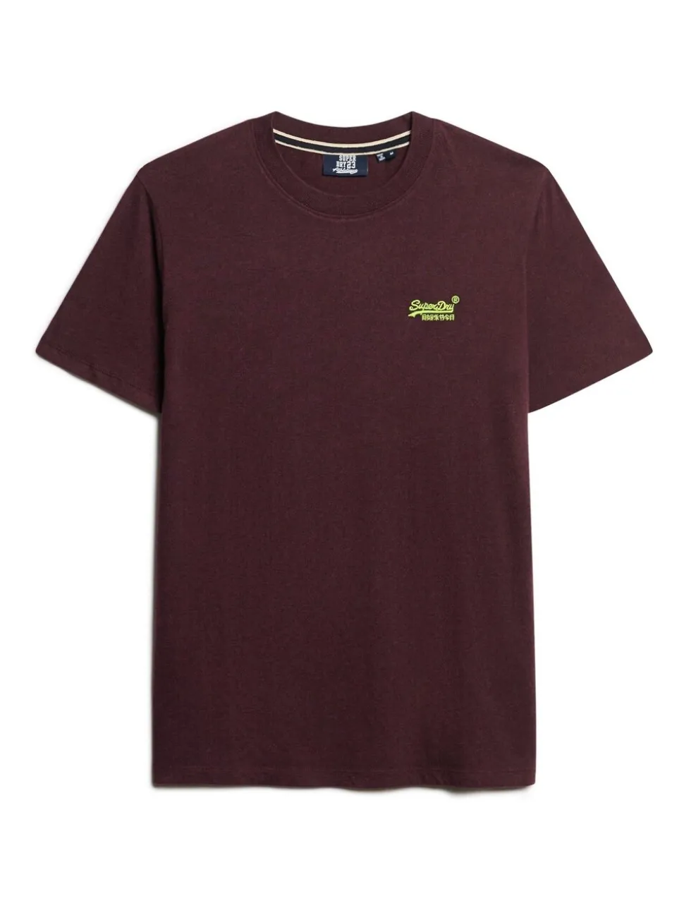 Superdry Red Essential Short Sleeve Embroidered T-Shirt