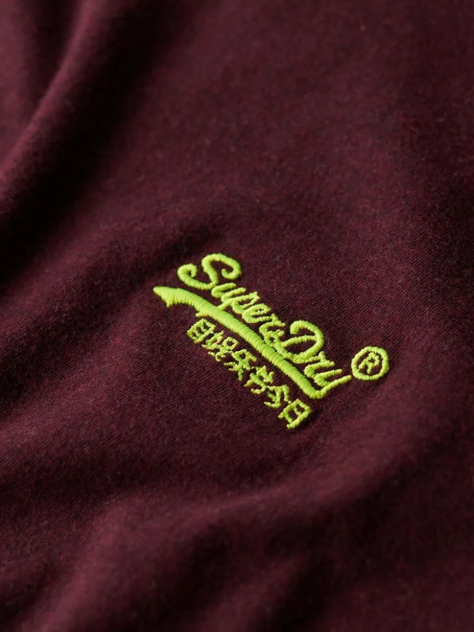 Superdry Red Essential Short Sleeve Embroidered T-Shirt