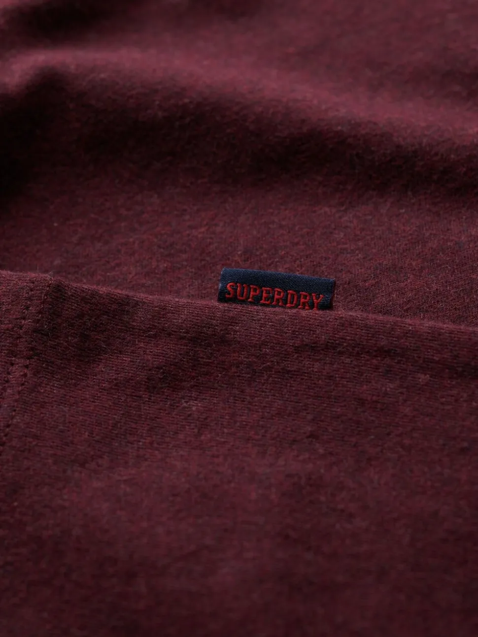Superdry Red Essential Short Sleeve Embroidered T-Shirt