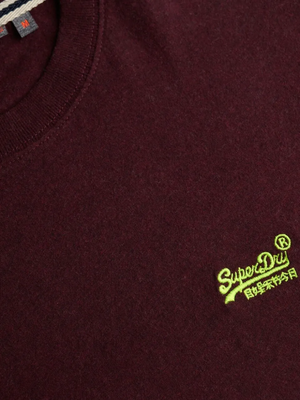 Superdry Red Essential Short Sleeve Embroidered T-Shirt