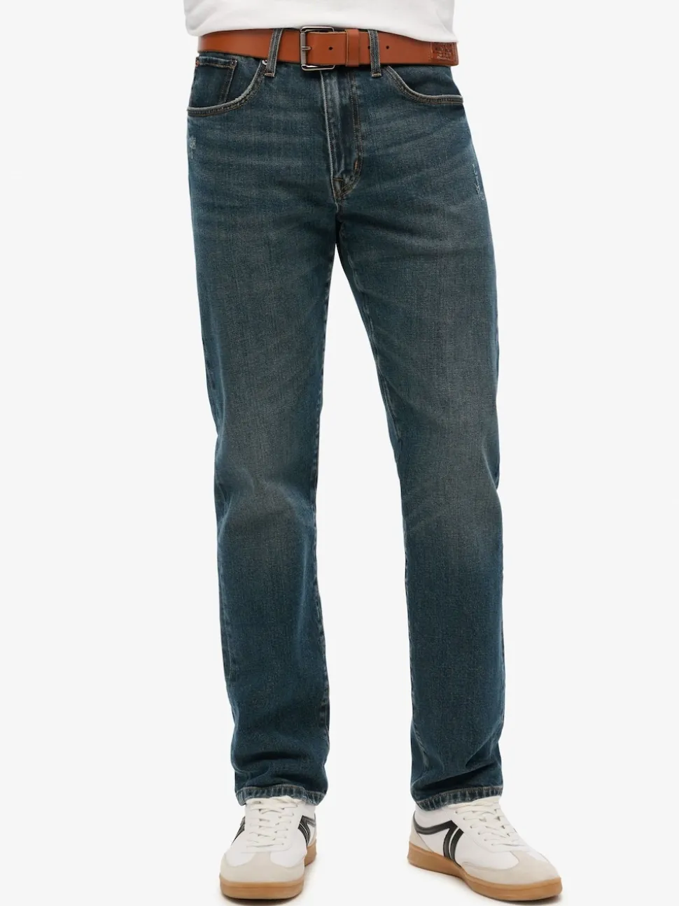 Superdry Viper Vintage Indigo Slim Vintage Straight Jeans
