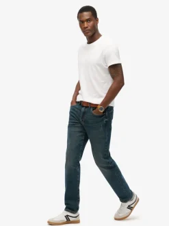 Superdry Viper Vintage Indigo Slim Vintage Straight Jeans