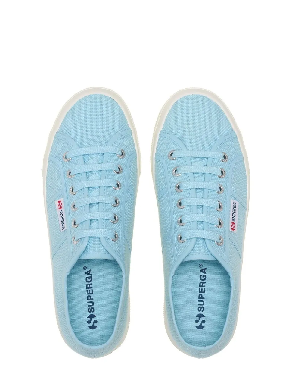 Superga 2740 Platform Canvas Purple Trainers