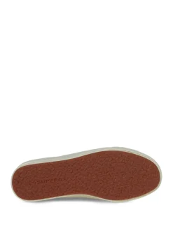Superga White Canvas 2790 Flatform Trainers