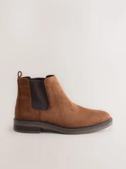 Tan Brown Chelsea Boots