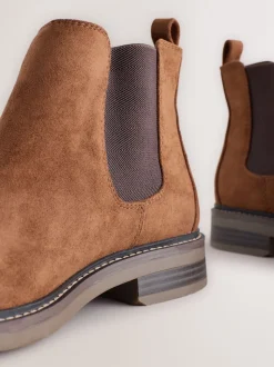 Tan Brown Chelsea Boots