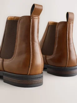 Tan Brown Chelsea Boots