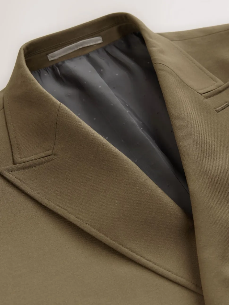 Tan Brown Double Breasted Suit Jacket
