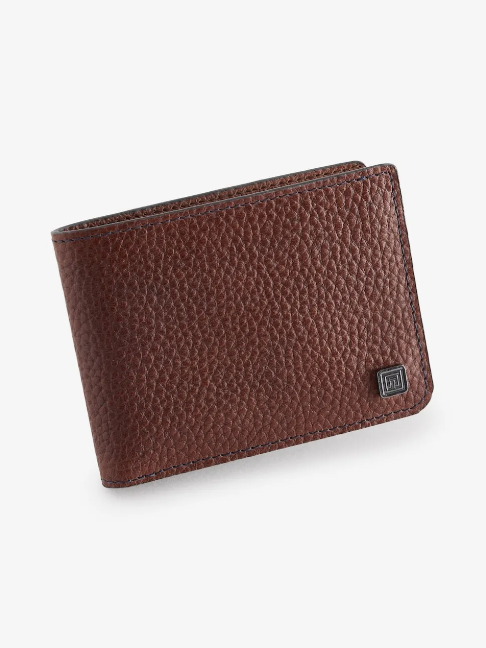 Tan Brown Grainy Leather Wallet