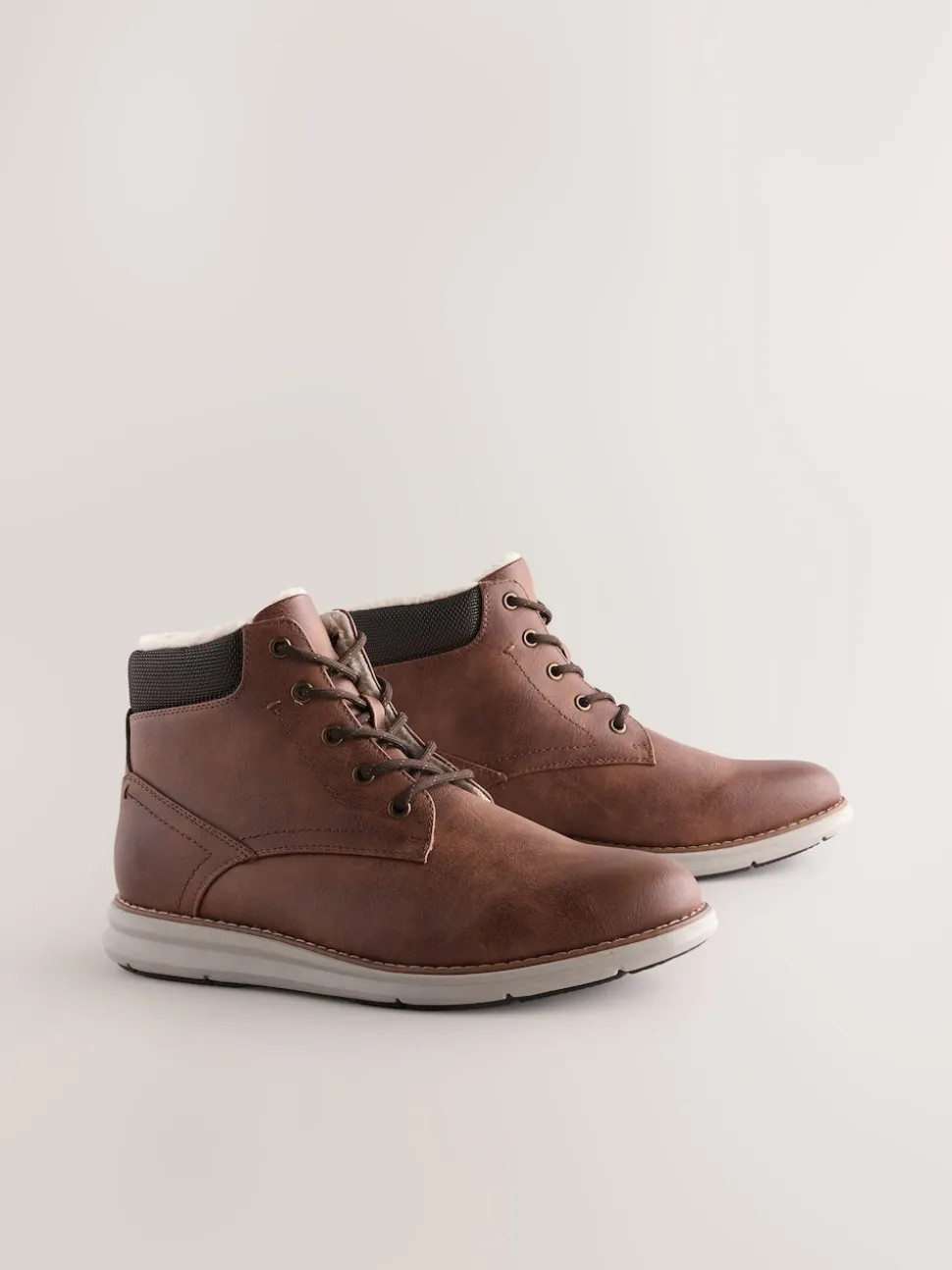 Tan Brown Low Casual Boots