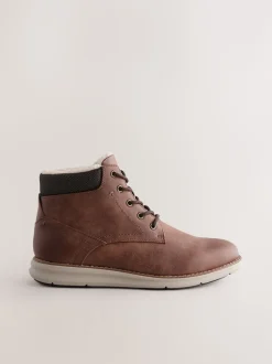 Tan Brown Low Casual Boots