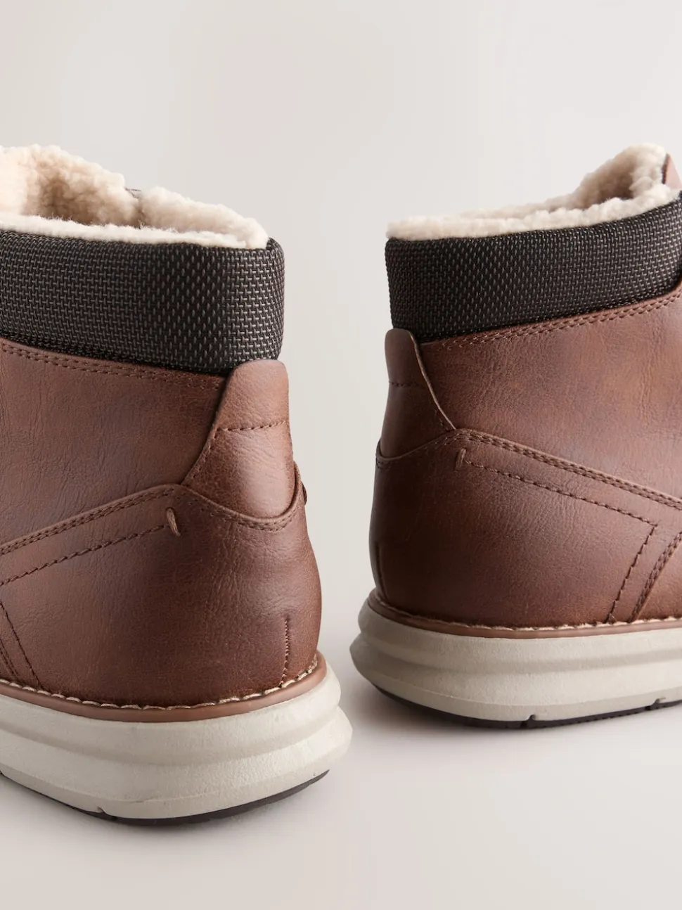 Tan Brown Low Casual Boots