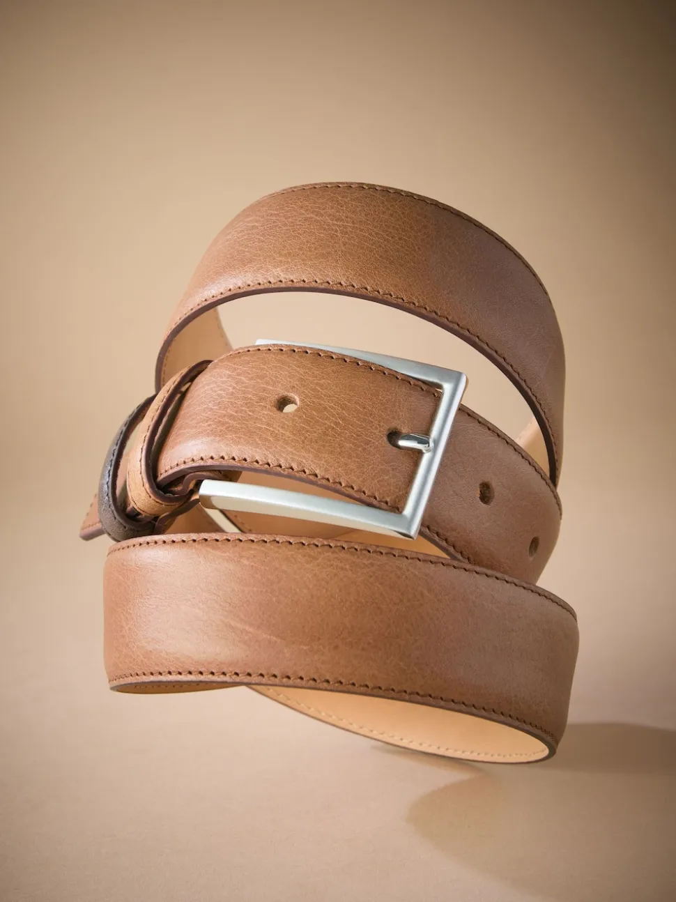 Tan Brown Signature Leather Belt