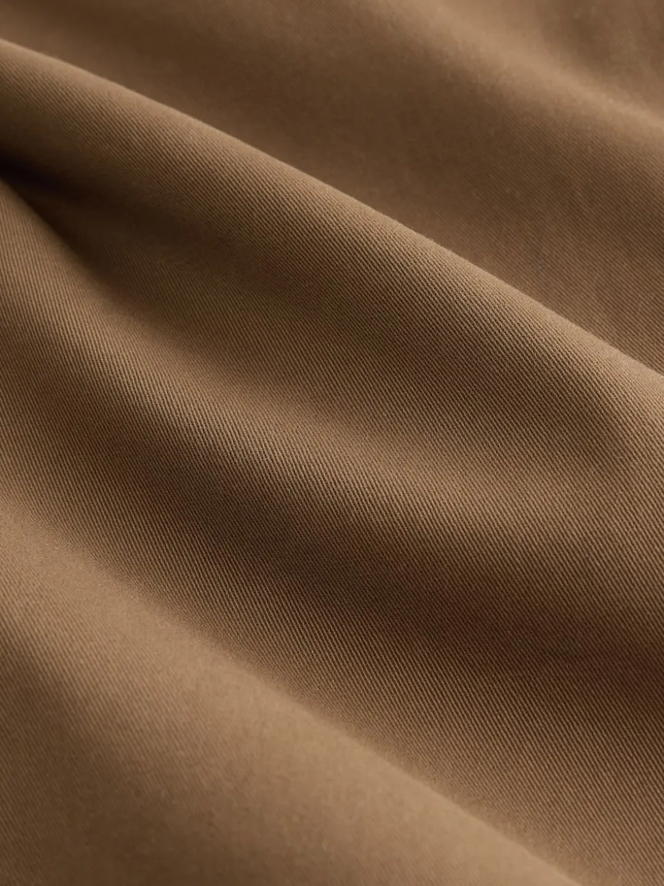 Tan Brown Slim Fit Stretch Chinos Trousers