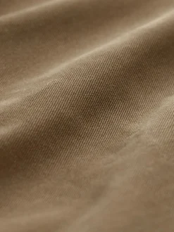 Tan Light Slim Fit Stretch Chinos Trousers