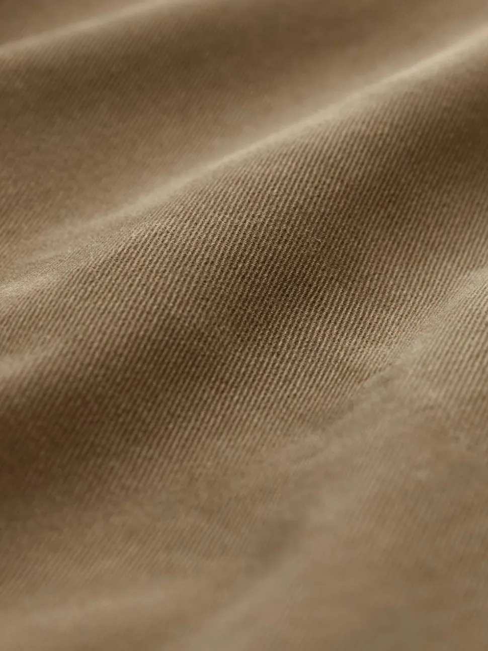Tan Light Slim Fit Stretch Chinos Trousers
