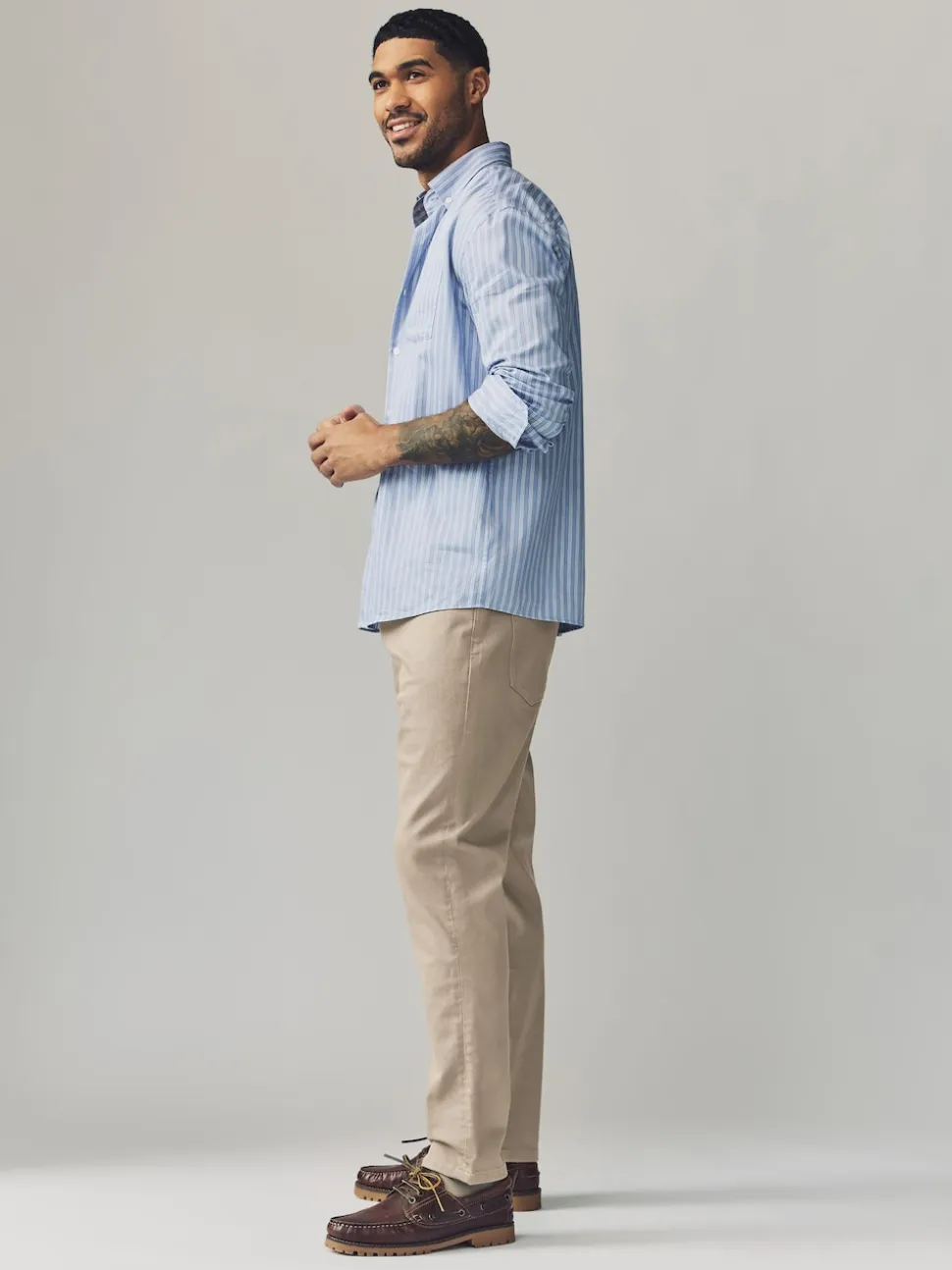 Tan Single Slim Fit Classic Stretch Jeans