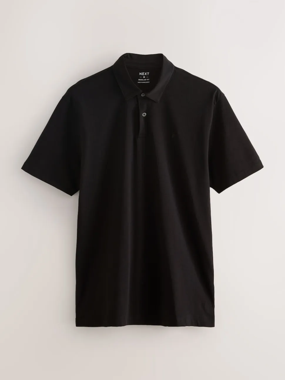Teal Blue/Black/Rust Red Plain Short Sleeve Jersey Polo Shirts 3 Pack