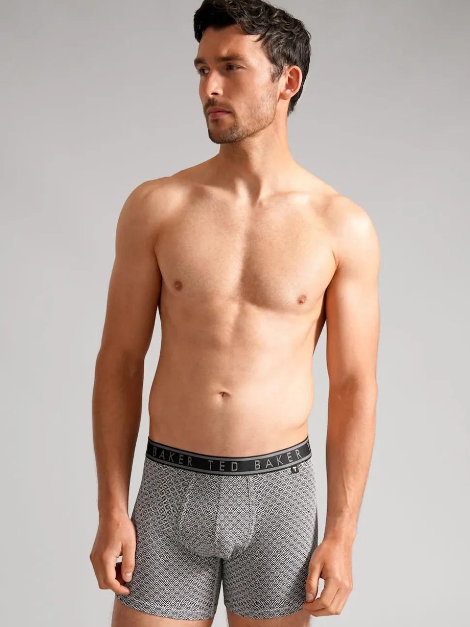 Ted Baker Black Micron Boxer Briefs 3 Pack
