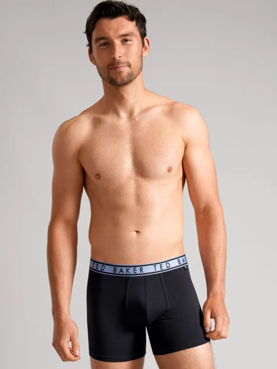 Ted Baker Blue Bayou Bachelors Mazarine Boxer Briefs 3 Pack
