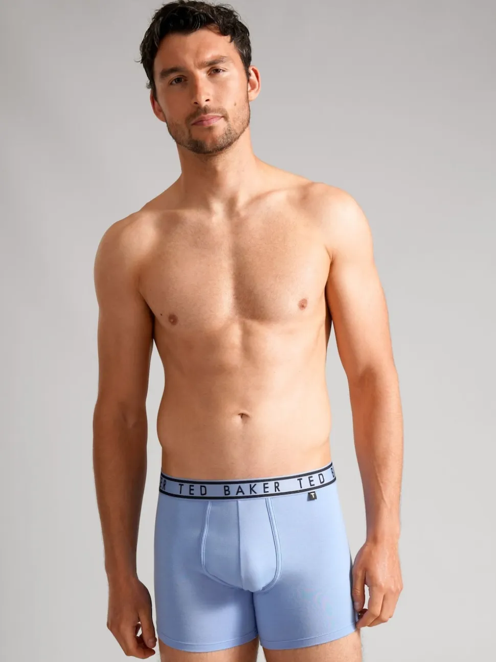 Ted Baker Blue Sauna Bachelors Boxer Briefs 3 Pack