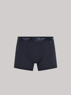 Ted Baker Dark Black Cotton Trunks 3 Pack