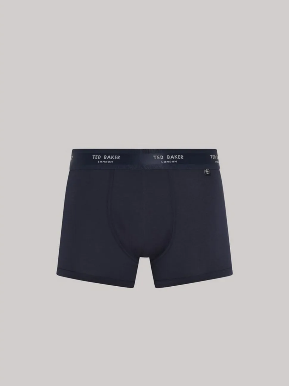 Ted Baker Dark Black Cotton Trunks 3 Pack