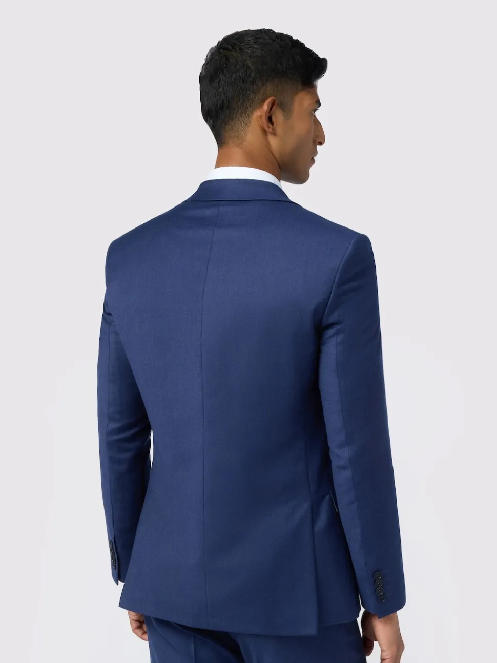 Ted Baker Tailoring Slim Blue Keats Flannel Jacket
