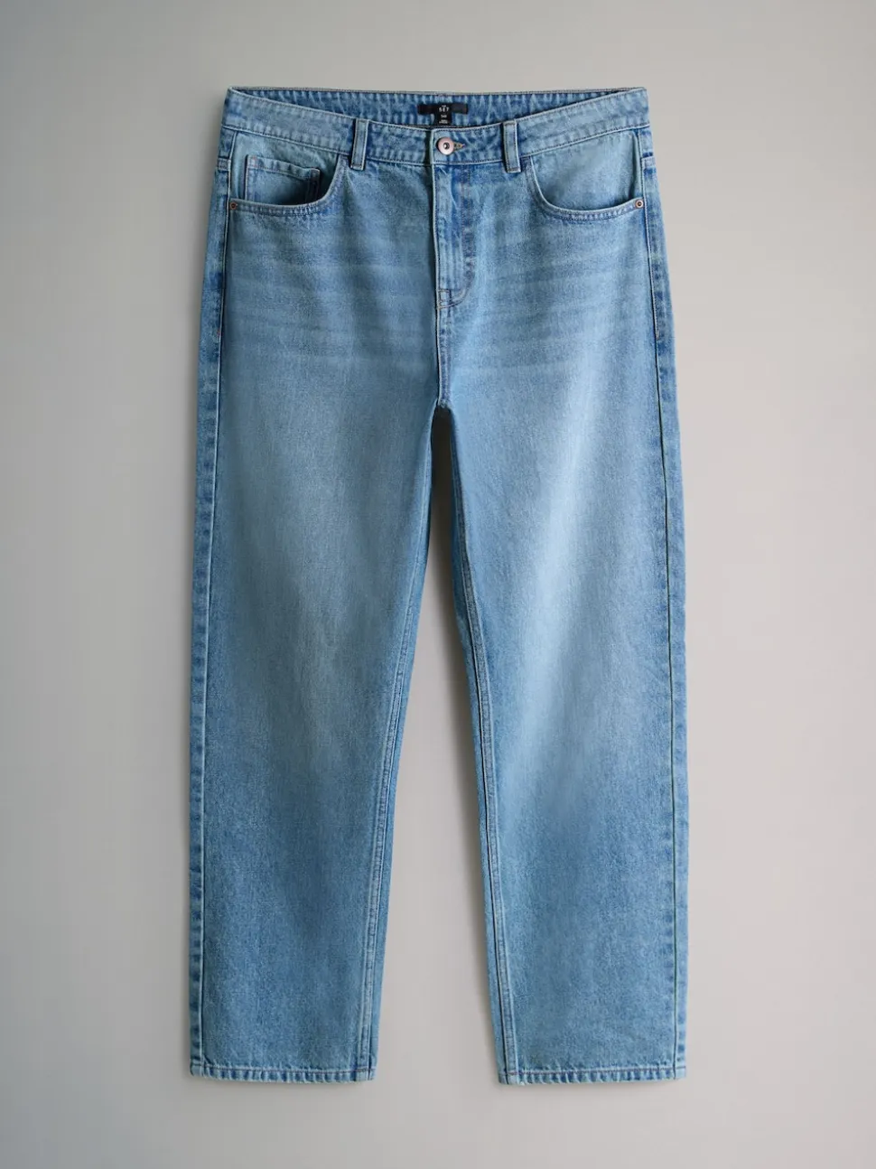 The Set 2 Pack Straight Leg Jeans Dark Blue/Mid
